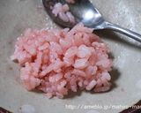 秋キャラ弁☆ミニきのこちゃんおにぎり作り方3写真