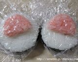 秋キャラ弁☆ミニきのこちゃんおにぎり作り方4写真