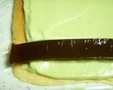 抹茶チョコクリームと黒糖ゼリーのロール作り方14写真