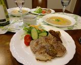 ハニ—マスタードソースで食べる作り方3写真