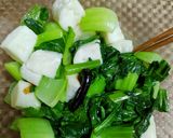 ★レンジでチンゲン菜とはんぺんの中華炒め作り方4写真