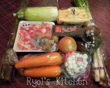 具だくさん豚汁作り方1写真