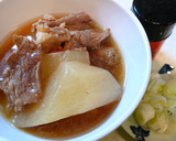 プル旨！牛スジ肉と大根のスープ煮！作り方5写真