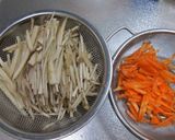 うちのきんぴらごぼう☆常備菜作り方1写真