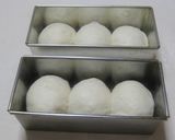100均のパウンド型で♪生クリーム食パン作り方7写真