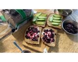 オープンサンド　2種類作り方4写真