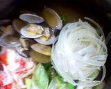 ☆お手軽香草たっぷり海鮮フォーもどき☆作り方3写真