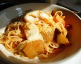 なすと鶏肉のトマト缶煮作り方7写真