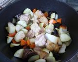 なすと鶏肉のトマト缶煮作り方4写真