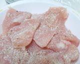 ➏　チキンのアボカドバジルソテー　➏作り方2写真