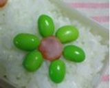 青昆布草原に枝豆コーンのお花ごはん♪作り方14写真
