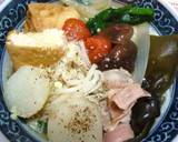厚揚げと野菜のほっこりコンソメスープ。作り方12写真