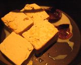 豆腐としいたけの塩炒めひじき入り作り方1写真