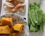 かぼちゃと竹輪のレンジ煮物作り方2写真