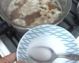 きゅうり消費に！豚と豆腐のまろやかスープ作り方3写真