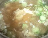 きゅうり消費に！豚と豆腐のまろやかスープ作り方6写真