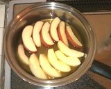 はちみつりんご酢で作るりんごのコンポート作り方2写真