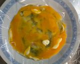 レンジクリーミー生姜焼味オムライス弁当作り方10写真