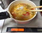 生姜風味のとろとろ中華春雨たまごスープ😋作り方4写真