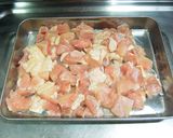 鶏肉と大豆で ケチャップ炒め♪作り方2写真