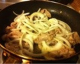 豚のしょうが焼き定食作り方3写真