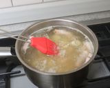 ほっこり♪里芋ベーコンの水菜スープ作り方2写真
