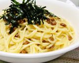 一人ランチにいかが?簡単納豆のパスタ☆作り方4写真