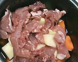 超手抜き炊飯器で　肉じゃが作り方2写真