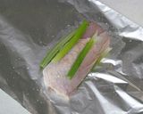 鶏むね肉のホイル茹で!?作り方1写真