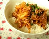 ご飯が進む!豚キムチ作り方5写真