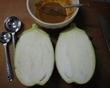 米茄子でホワイト味噌チーズ作り方1写真