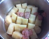 圧力鍋でベーコンと大根の煮物作り方2写真