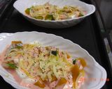 めんたい豆腐グラタン❤（かぼちゃ入り）作り方3写真