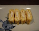 卵白消費♪チーズ風味の卵焼き作り方6写真