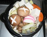 パパの白菜が多い野菜鍋作り方4写真