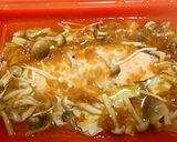 ルクエで簡単！鮭の玉ねぎドレッシング蒸し作り方4写真