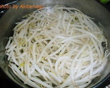 ちょい辛もやしの簡単ナムル(アレンジ）作り方1写真