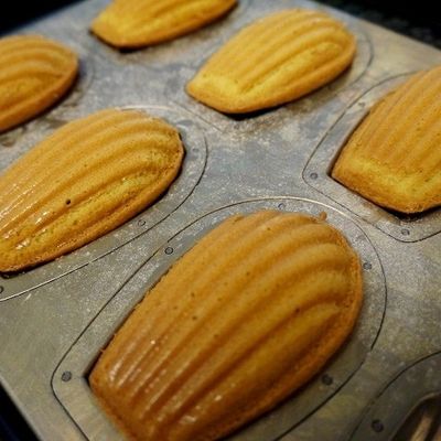 緑茶マドレーヌ by minireds 【クックパッド】 簡単おいしいみんなの