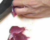 ソーダ鰹が釣れたら♪緑のタタキ作り方2写真