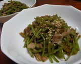 素朴！さつま芋の茎【芋づるの炒め煮】作り方2写真