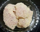 鶏肉の梅しそマヨネーズパン粉焼き作り方5写真