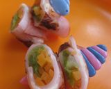 お弁当★ハム巻き~野菜とチーズ作り方8写真