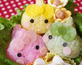 ☆簡単に出来るキャラ弁☆ほっぺちゃん♥作り方5写真