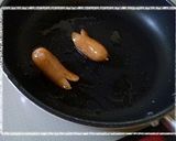 お弁当に✿おねだりゴマちゃんウインナー作り方2写真