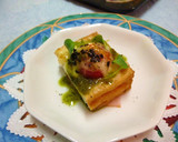 絹揚げとトマトのチーズ焼き　バジル風味作り方7写真
