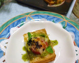 絹揚げとトマトのチーズ焼き　バジル風味作り方8写真