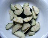 ピリ辛ナスの味噌茶漬け作り方1写真