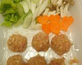 挽肉団子入り煮込みうどん（醤油味）作り方4写真