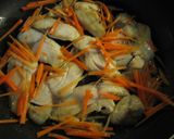 塩サバと長ネギのサッと焼き蒸し作り方3写真