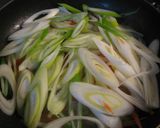 塩サバと長ネギのサッと焼き蒸し作り方4写真